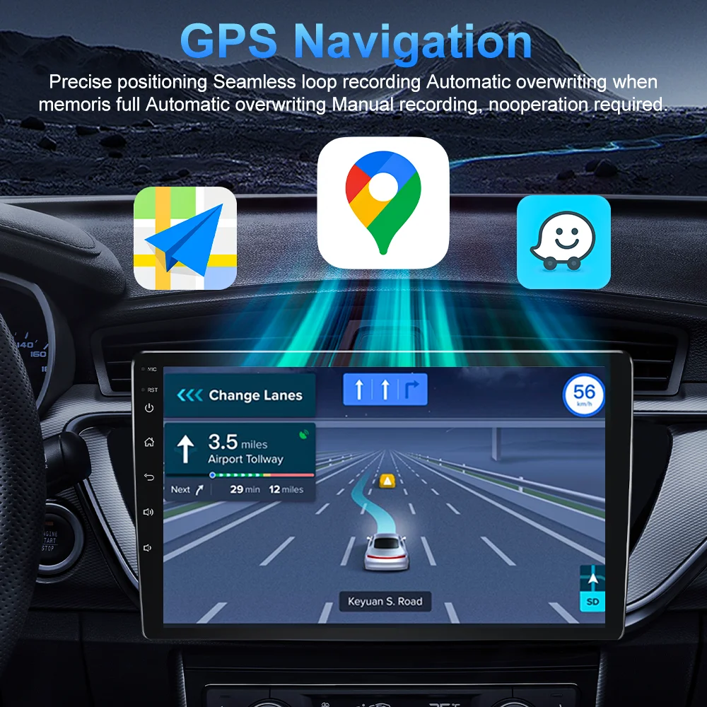 Radio para coche Android 16 para Renault Dokker Lodgy Dacia 2012-2020, reproductor Multimedia de vídeo, sin 2 din, Carplay, pantalla táctil, 8 núcleos, Wifig 5