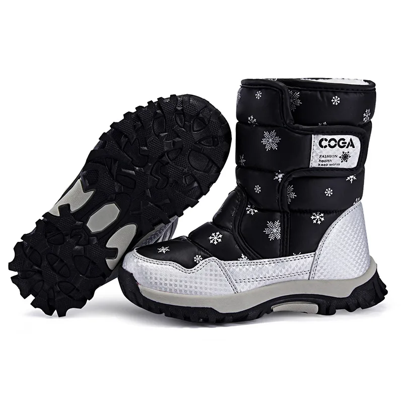 Casual Shoes Children Boots Girl Cotton Boots Thick Casual Warm Cotton Shoes Boys Snow Boots Winter Shoe Girl Kids Shoe Boy Ankle Boot