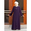 Ramadan Kaftan Dresses Women Embroidery Elegant Long Sleeve Muslim Dubai Abaya Islam Turkey Jellaba Moroccan Long Dress