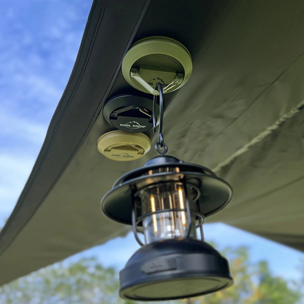 Tent Magnetic Hook Magnet Clip Hanger Convenient Lightweight Magnetic Heavy Duty Hook Long Lasting for Outdoor Camping Canopy