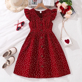Girls Polka Dot Dress 2