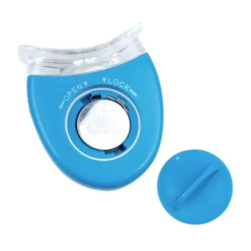

2x Battery Powered No Sensitivity Stains Whitening Blue LED Light Lamp
