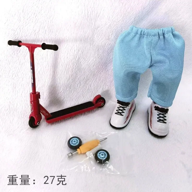 Alloy Finger Skating Shoes Coated with Duck Set Desktop Fingertip Ski 2