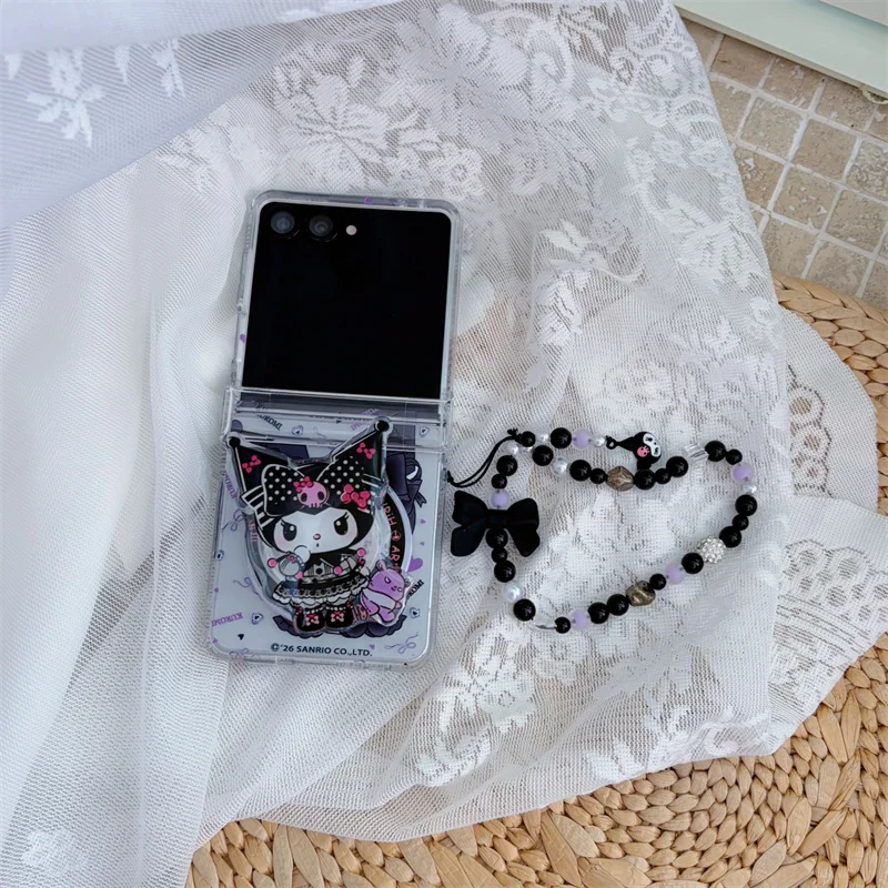 Gothic Magnetic Phone Case with Magsafe and Decorative Wrist Strap