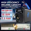 160Amp Dual Voltage MIG Welder Gasless Flux Core Stick TIG Spool Gun 6