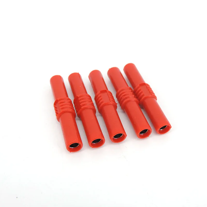 1pair 2pair 4mm 바나나 커넥터 소켓 암-암 어댑터 확장 절연 바나나 플러그 커플러