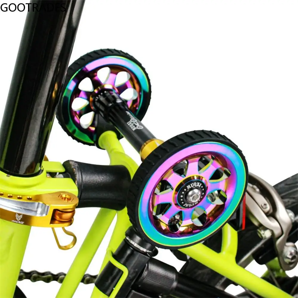 

Antiskid Easy To Move Bike Easy Wheel 5-color Easy Wheel Elevated Design Bicycle Easywheel 3-color Bracket Aluminum Alloy Bike
