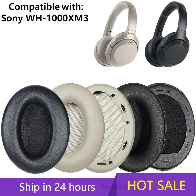 

Replacement Earpads For Sony WH-1000XM3 Headphones Earmuff Earphone Sleeve Headset Ear Pads Cushions