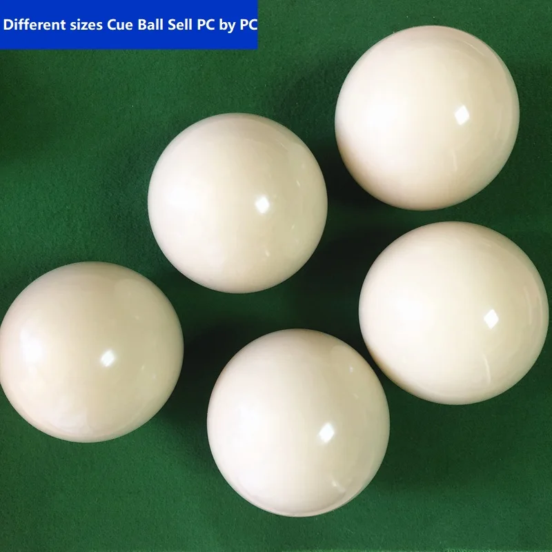 2-1/16inch or 50.8mm Snooker Table Trianing White Color Billiard Cue Ball 52.5mm 1pc