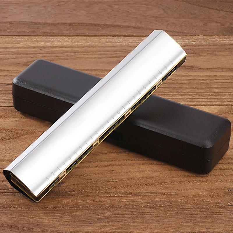 DurableCKeyHarmonicaDiatonicDoubleTremoloBeginnerHarmonicas