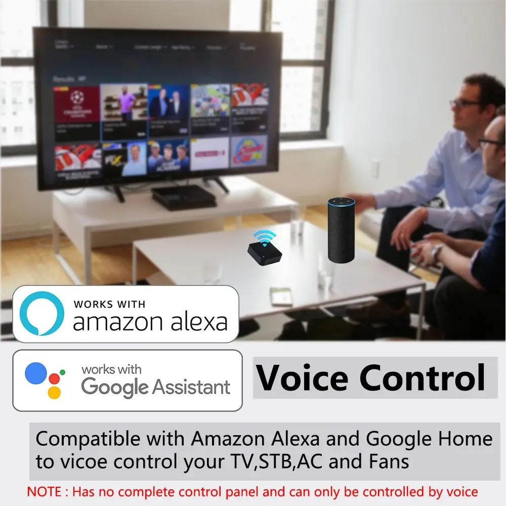 Tuya Smart IR Remote Control Smart Life per Smart Home Automation sostituisci TV DVD AUD AC Remote funziona con Alexa Google Home - immagine 4