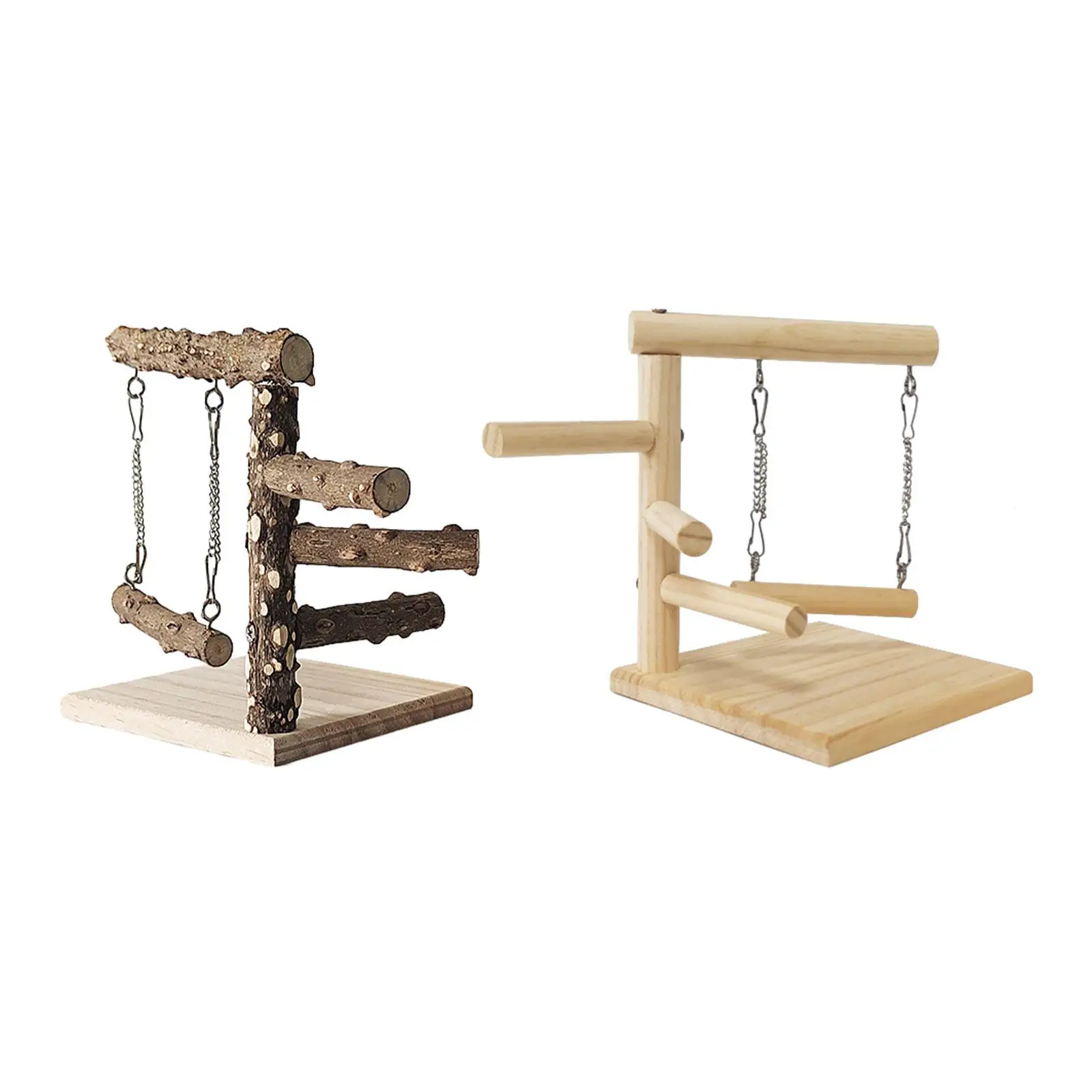Bird Trespolo Stand Da Tavolo Esercizio Palestra Parco Giochi Posatoi Per Uccelli Bastoncini In Piedi Per Canarini Pappagalli Cockatiels Parrocchetti