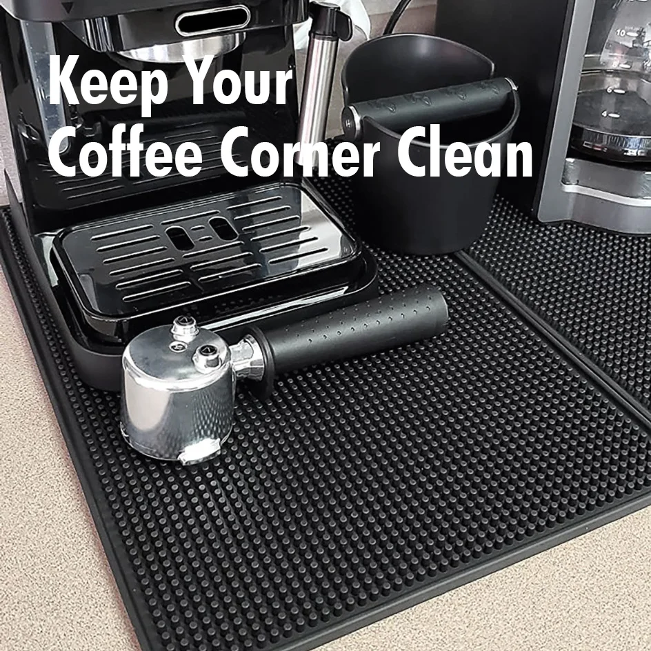 Tappetino Wide Drink Mat Xl Nero The Bars