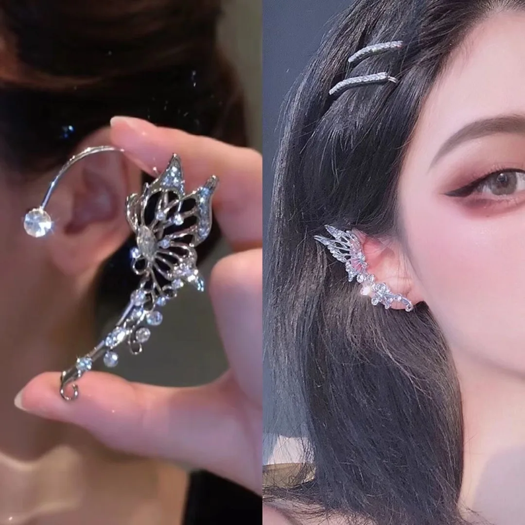 [leeENoir] 韓国アクセ☆925silver☆Double Wave Earcuff 리엔느와르 (leeENoir)