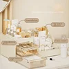 1PCS Cosmetic Organizer Desktop Organizer Shelf Dormitory Organizer Drawer Bedroom Cosmetic Organizer Cosmetic Display Case 2