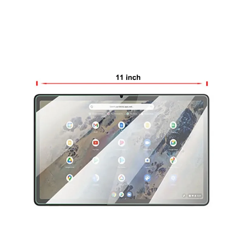 Vidro Temperado Ultra Claro Anti-risco Película Protetora de Tela para Lenovo Ideapad Duet Chromebook Dureza 9h - Imagem 4