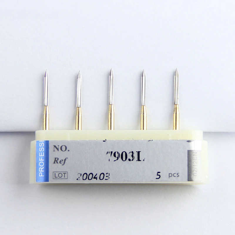 Dental-Hartmetallbohrer mit Wolfram-Finish, FG 7714, Kegel mit flachem Ende, Zahnheilkunde, Schleifbohrer, hohe Geschwindigkeit zum Trimmen von Zahnärzte, Werkzeugen – Detail 16