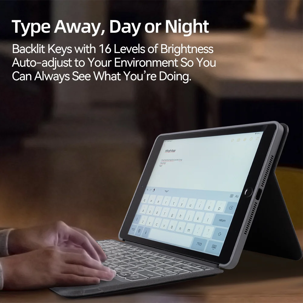 Magic Keyboard for iPad Pro 11in 2nd 3rd 4th Keyboard Case with Backlight for iPad 10.2 7th 8th 9th Air 10.9 5th 4th 10.5 Cover - Image 3