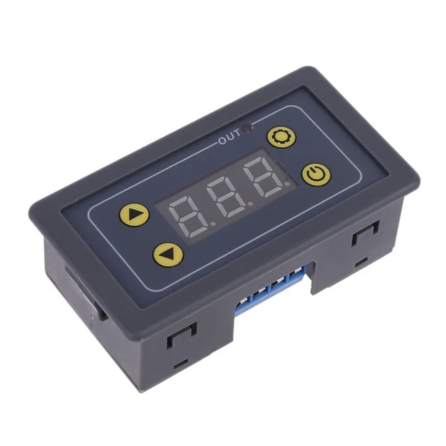 Relè Timer DC 12V | Modulo Temporizzazione Regolabile | Ritardo On/Off | Per Scale, Magazzini - Foto 2