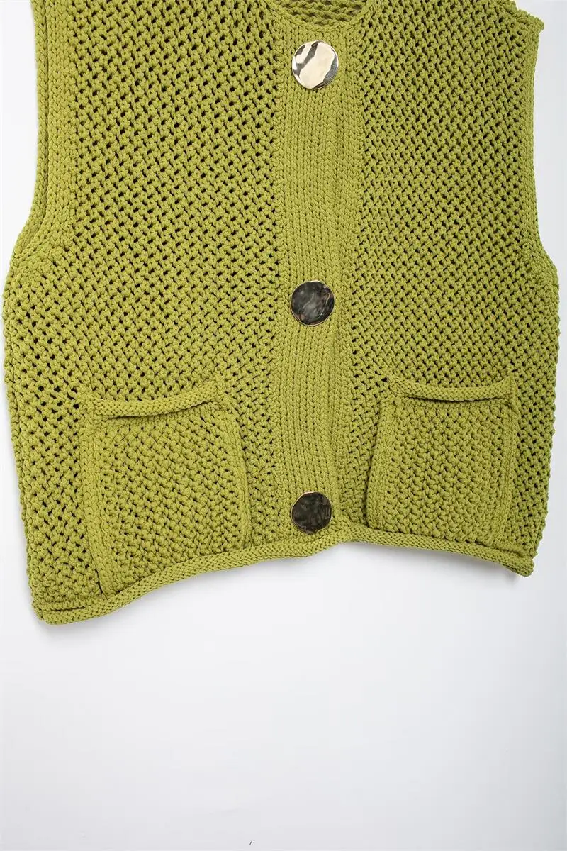 Chunky Knit Vest