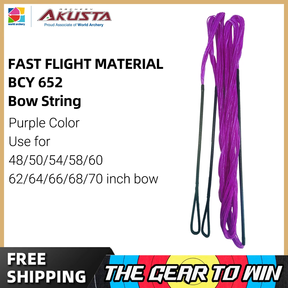 Compound Bow String Why Akusta’s Custom Compound Bow Strings Made from Fast Flight BCY 652 ...