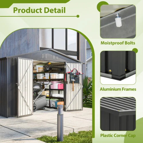 Metal Storage Shed 4