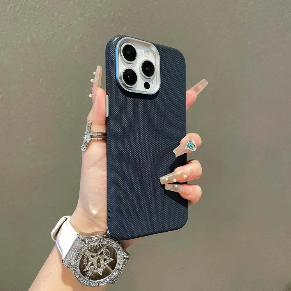 Leather Shockproof Magnetic Phone Case - Luxury Technology Design
