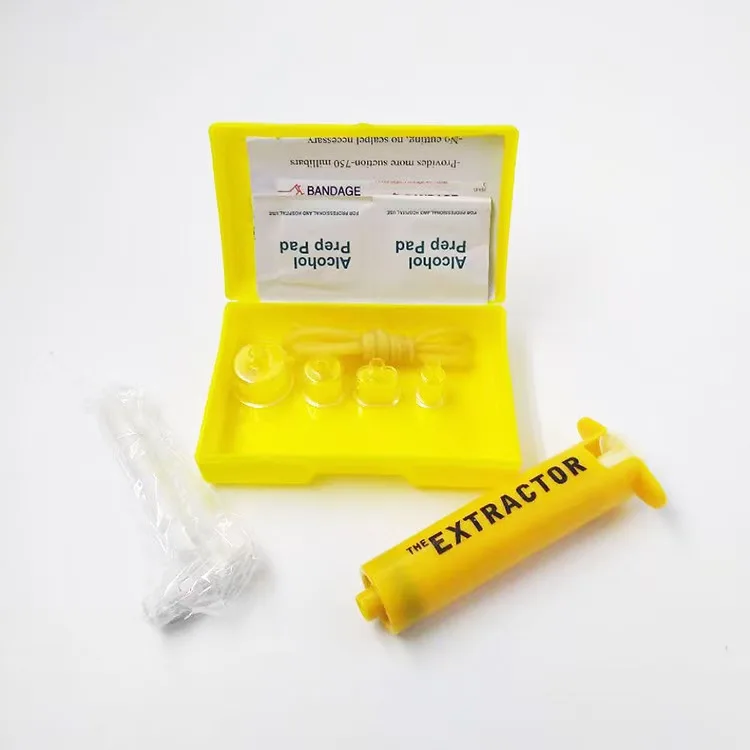 Camping Venom Extractor Snake Insect Bite First Aid Kit Outdoor Emergency Survival Rescue Venomous Bee Bite Vacuum Detox Pump first aid kit survival tool venom extractor