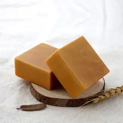 2PC Natural Turmeric Soap Acne Dark Spots Removal Skin Brighten Handmade Soap Face Cleansing Body Bleaching Bath Whitening Soap