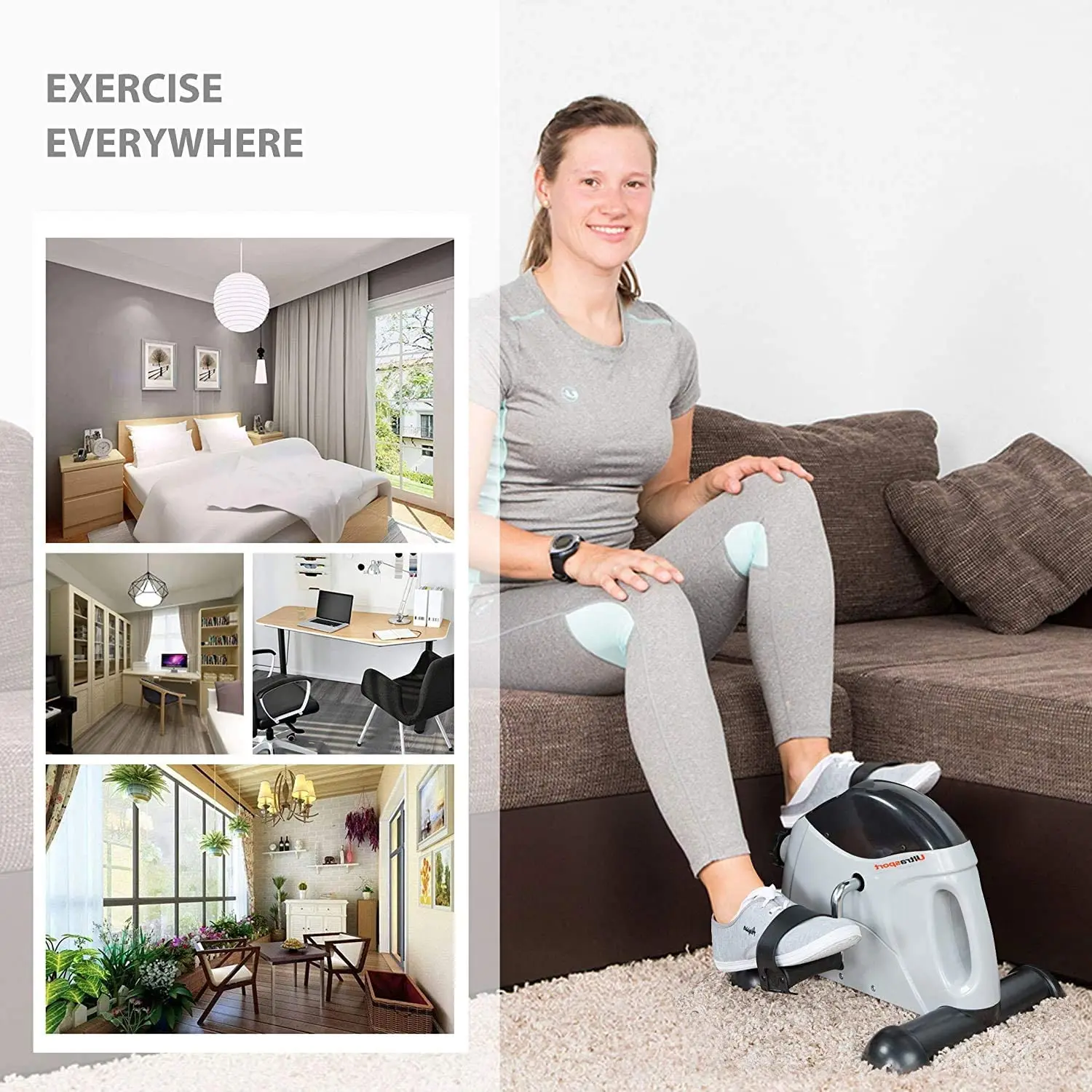 Maibufit Mb-mb108 Maibu Pedal Exercise Bike Arm/leg Trainer