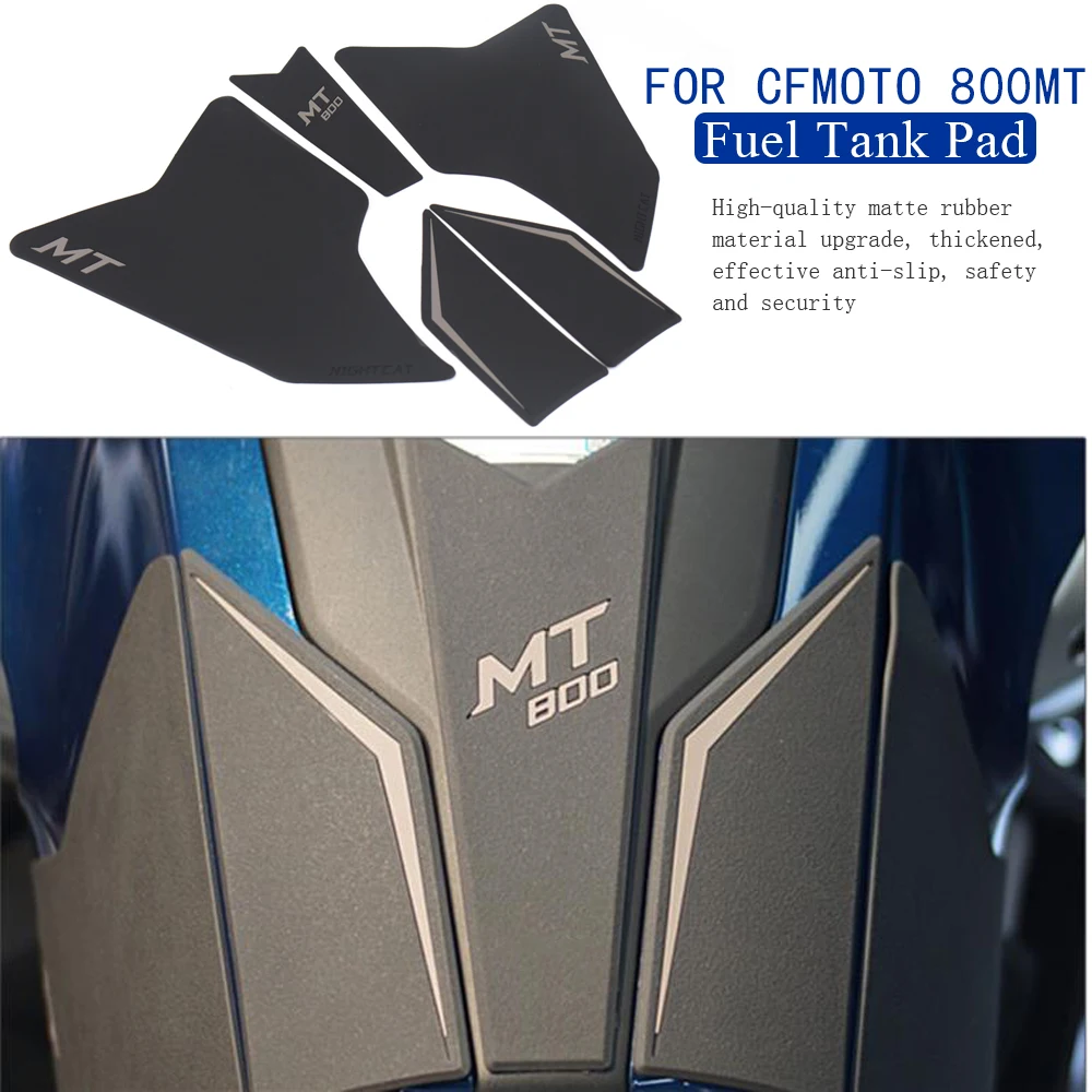 New Motorcycle For CFMOTO 800MT 800 MT 800 mt 3M Fuel Tank Pad Protector sticker Knee Grip Antiskid Side Decal Kit Decoration knee protector tools mason tiles flooring knee protective pads moisturizing thickening decoration worker protective gear