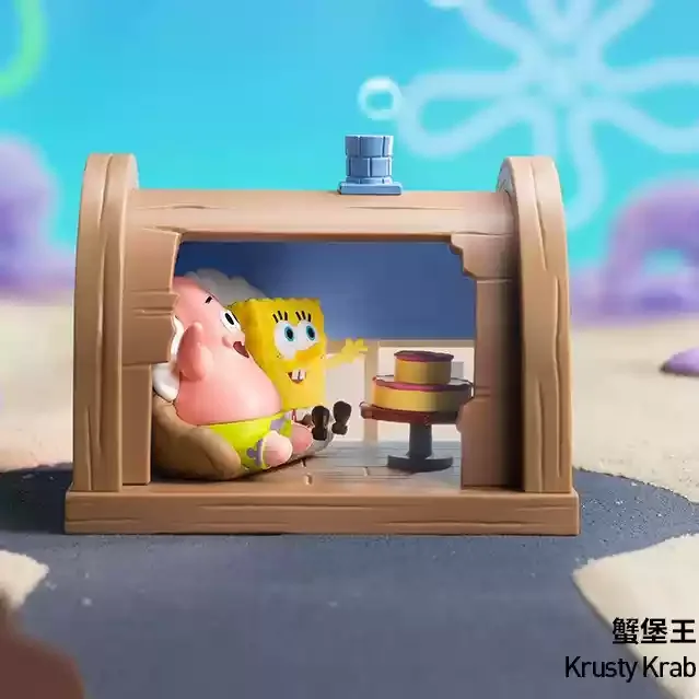 thumbnail image 1 of Spongebob Blind box Squarepants Carnival Anniversary Series Figure Pie Star Ornament Desktop Decoration Figure Birthday Gifts, 1 of 5