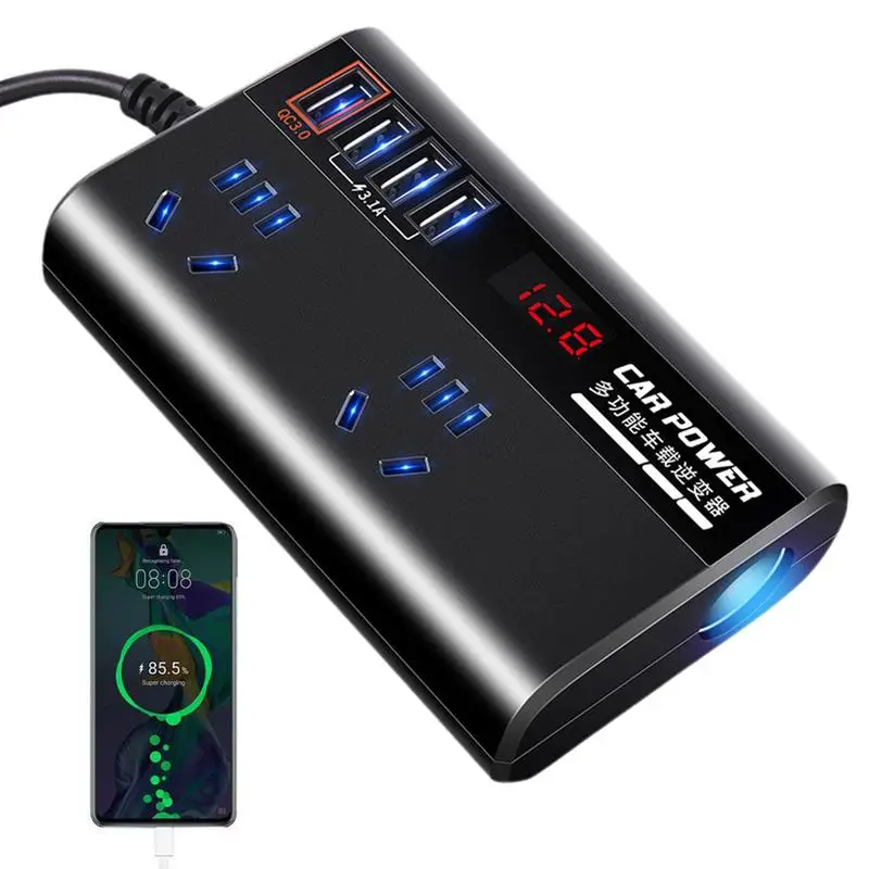 

Car Power Inverter Power Inverter DC 12V 24V To 220V Plug Outlet Car Inverter Converter Power Inverters Inverter Charger Fast