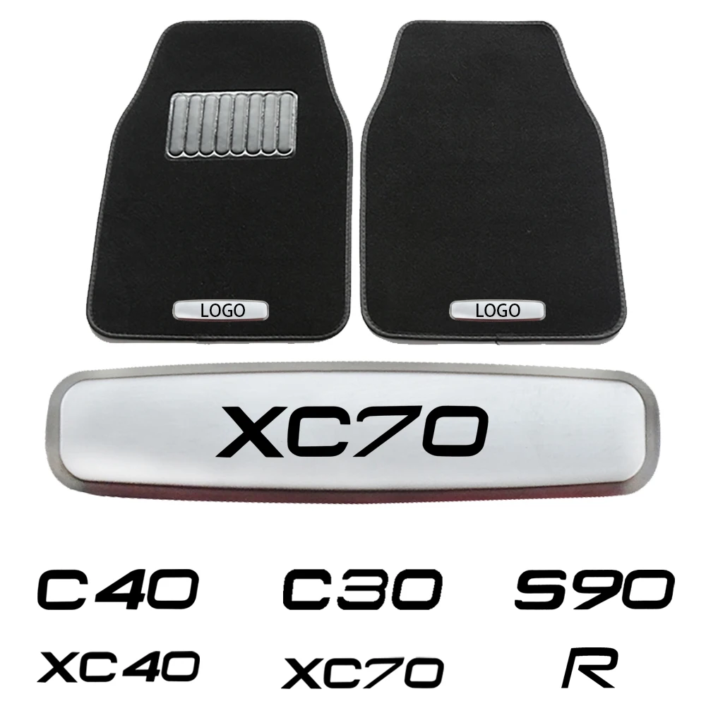 Для Volvo R XC30 XC40 XC60 XC70 XC90 740 850 V40 V50 V60 V70 V90 S40 S50 S70 S60 S90 S80 автомобильные коврики