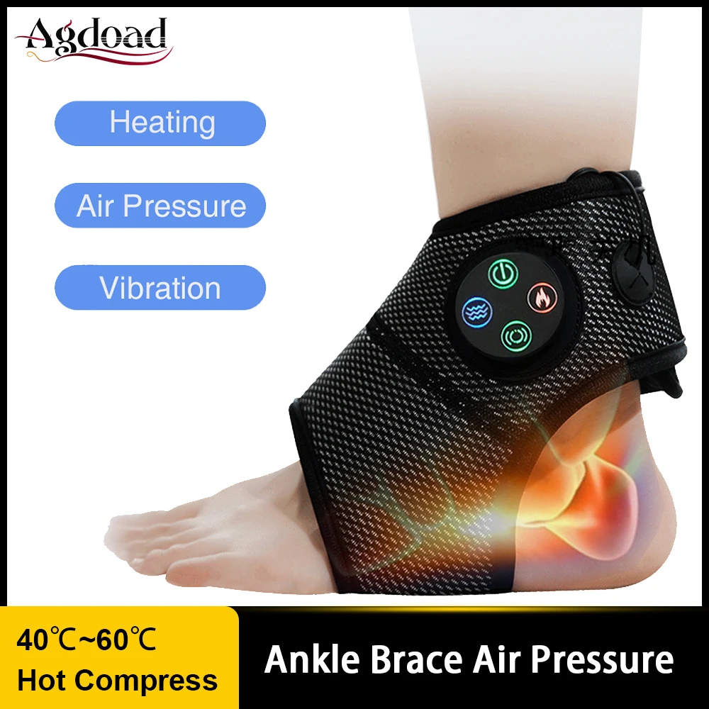 Agdoad Air Pressure Ankle Brace Hot Compress Ankle Sprain Swelling Pain