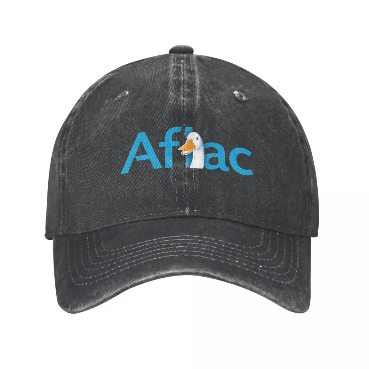 

Бейсболки Aflac, Снэпбэк Кепки из потертого денима, уличная Регулируемая Кепка, бейсболка в стиле хип-хоп, ковбойская Кепка унисекс