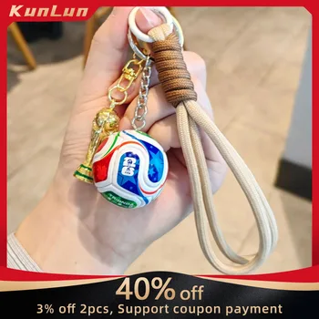 2026 FIFA World Cup Keychain Soccer Fan Gift We Are 26 Trophy Pendant Mexico Canada USA Host Souvenir Car Key Ring Gifts Toy 1