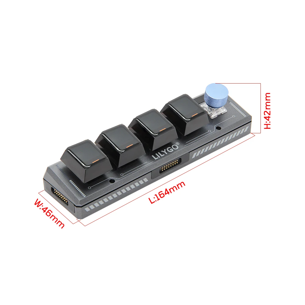 ® T-Keyboard-S3 Pro ESP32-S3 Keyboard Development Board 0.85-inch LCD Button WiF