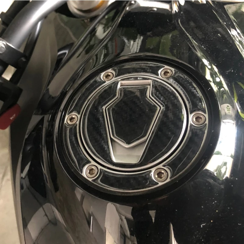 탄소 섬유 오토바이 연료 탱크 캡 스티커 및 데칼, BMW G 310 R G310R G310 GS G310GS 용 3D 액세서리