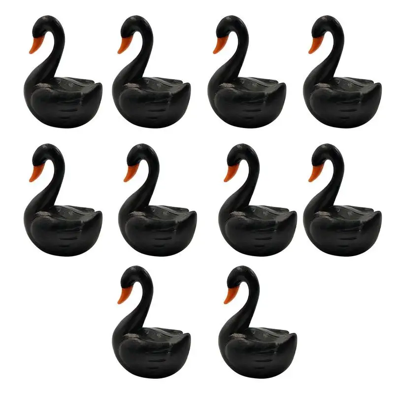 

Figurine Modern Figurine Collection 10 Pcs Workmanship Cartoon Animal Statue Ornaments Miniature Landscape Exquisite Workmanship