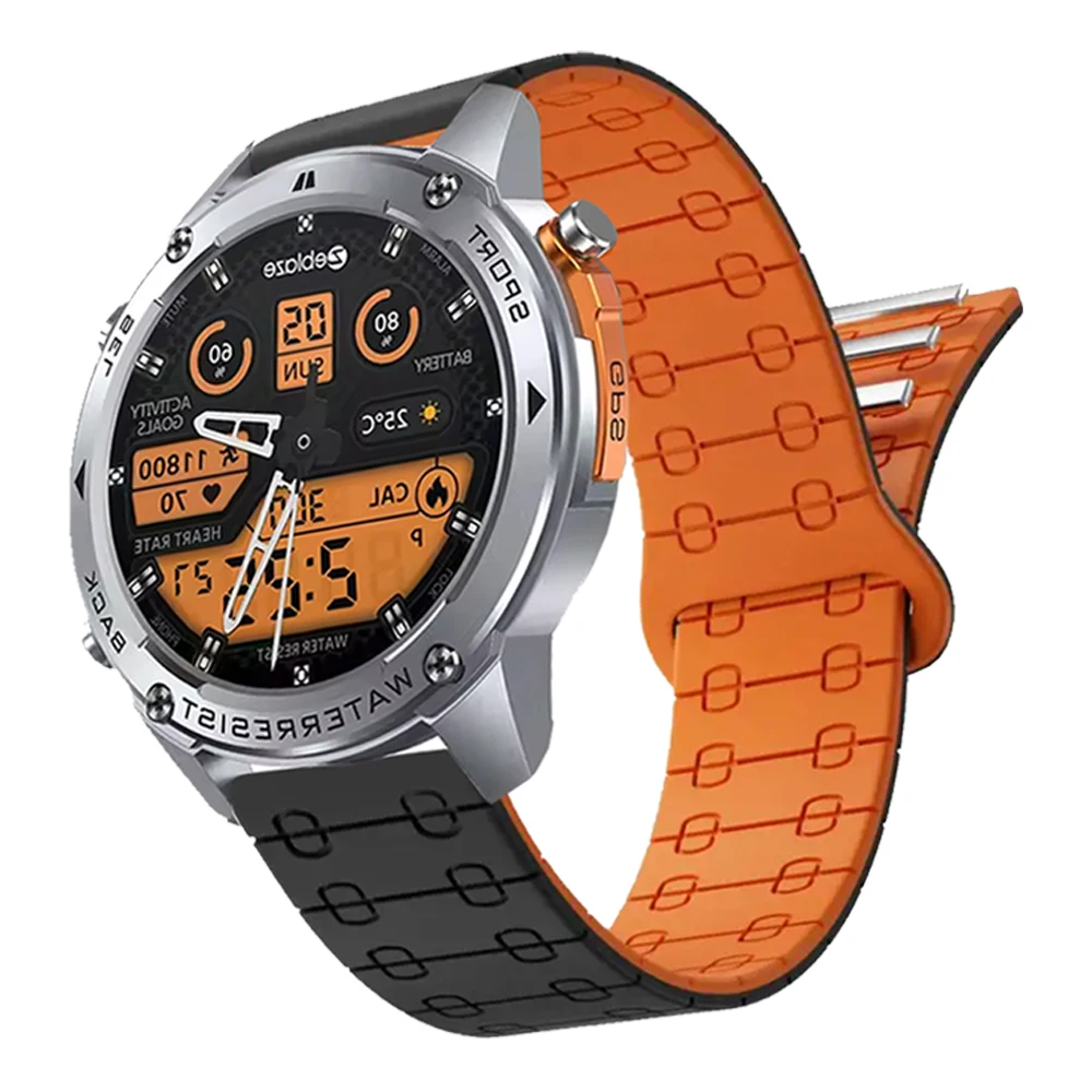 ل Zeblaze Stratos 3 2 الترا المغناطيسي حلقة سيليكو...