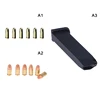 1:3 Scale Bullets Mini Gun Pistol Parts For Mini Glock G17 Extra Accessories Alloy Empire Bullets Magazine Clip Accessories 1