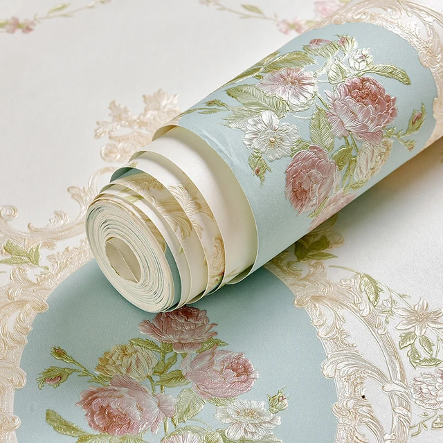 Floral Wallpaper Grey Peel and Stick Wallpaper Flower Self Adhesive Wall  Paper Roll Removable Contact Paper Decorative