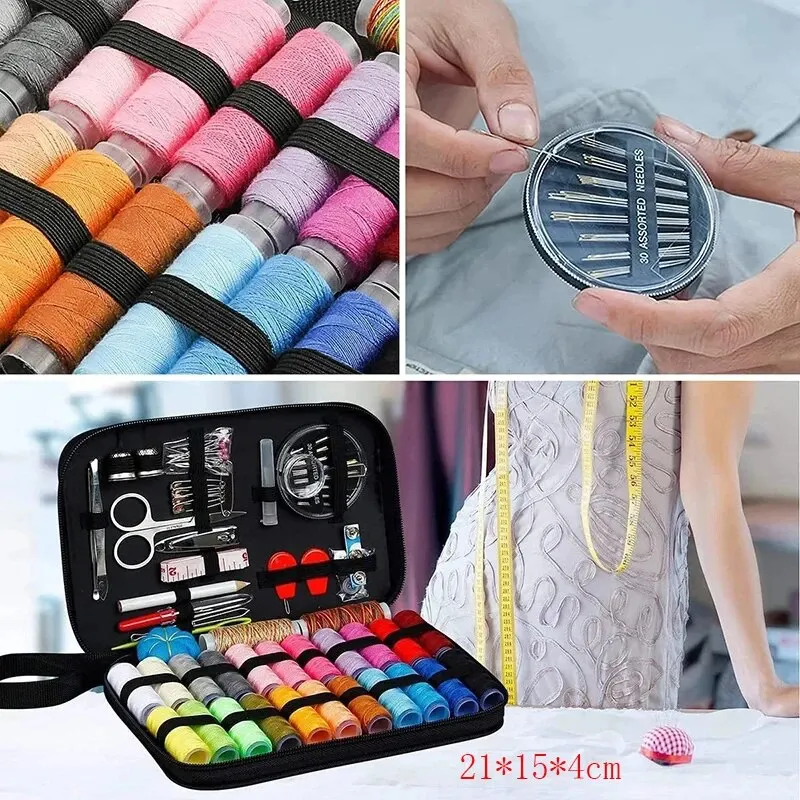 Sewing Kits Bag Sewing Kits Household Portable Multi-function Hand Quilting  Stitchings Embroidery Thread Sewings Accessories