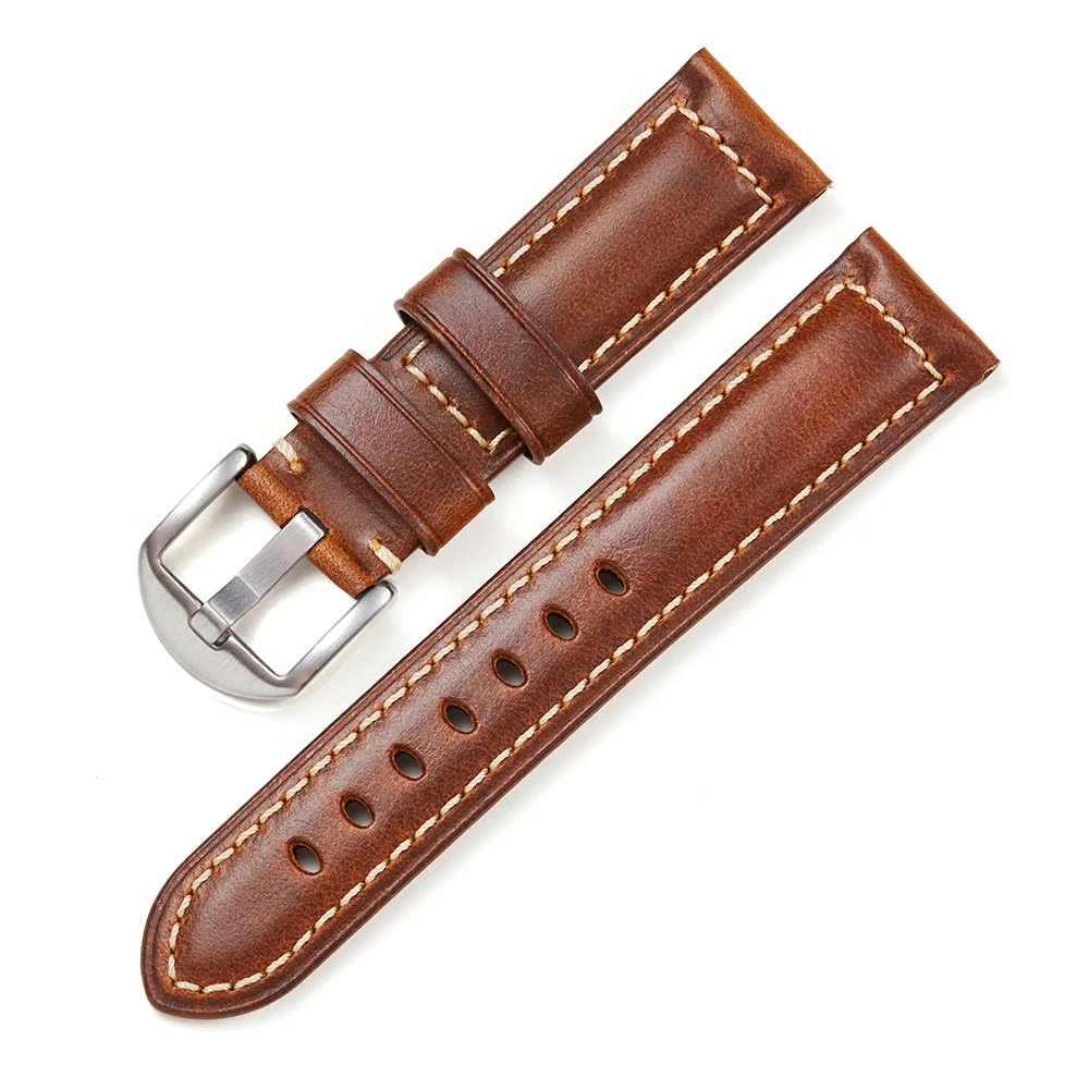 Premium Genuine Leather Watch Band - Calfskin Strap