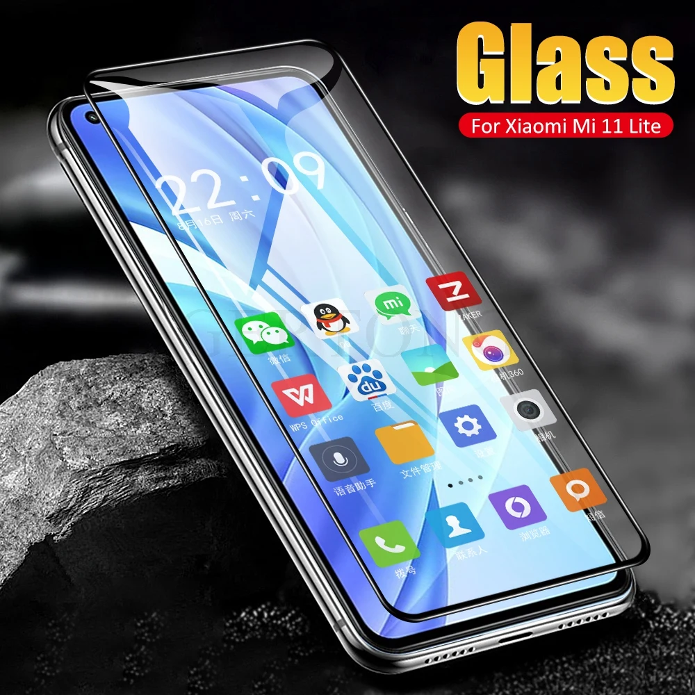 mobile screen protector Protective Tempered Glass For Xiaomi 11 Pro 11T mi 11 lite 5g ne 10 10t lite Pro Screen Protector on Mi 9T Pro mi9t Glass film mobile protector