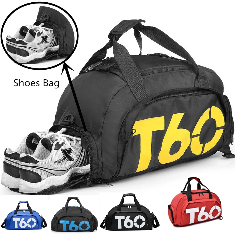 

Oxford Dry Wet Separation Bags Large Capacity Sports Backpack with Shoe Compartment Multifunctional Wear-resistant for Men Women