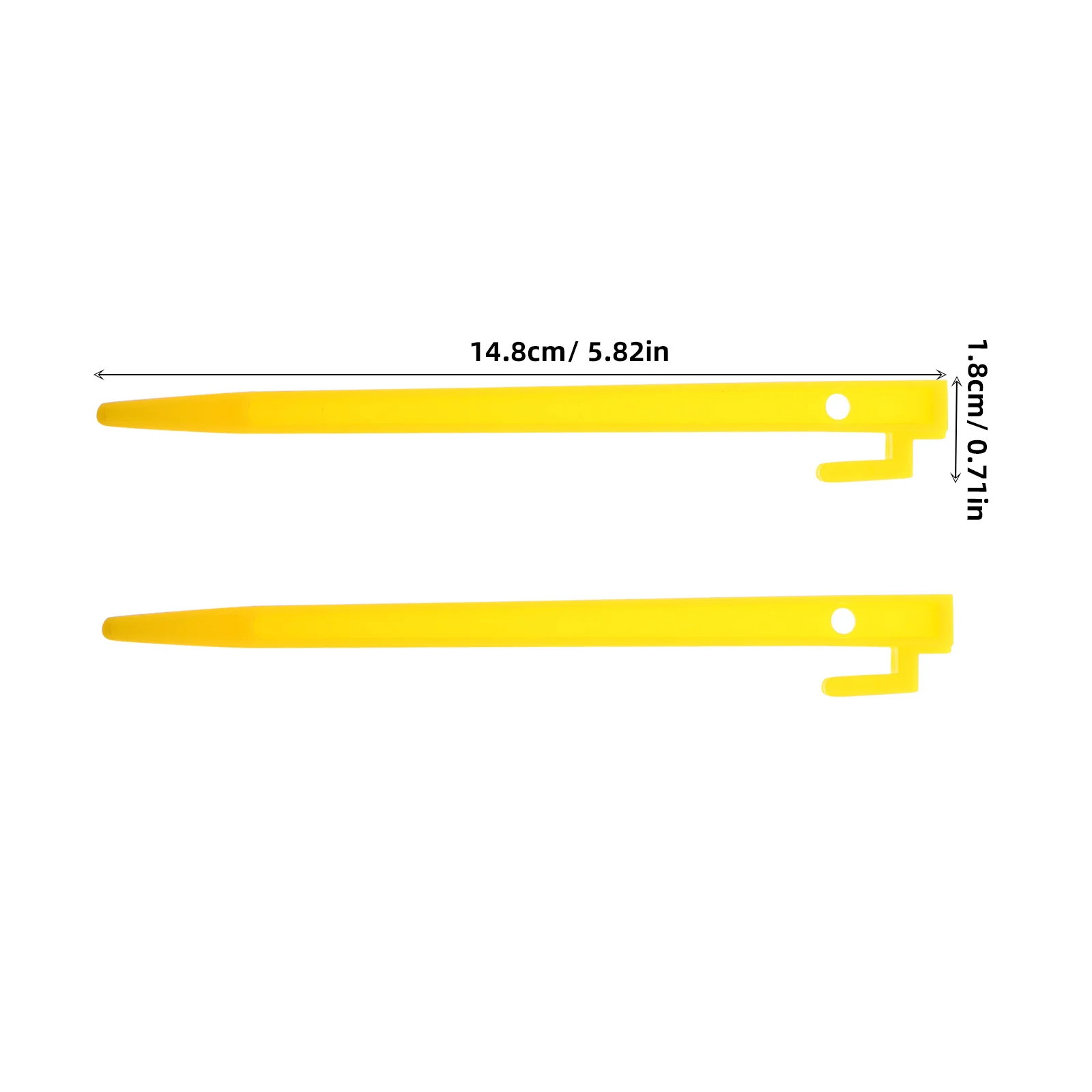 10 Pcs Tent Pegs Rv Camping Gear Ground Stakes Replaceable Nails Canopy Anchors Lawn Tools Scooter Accessories Garden Netting