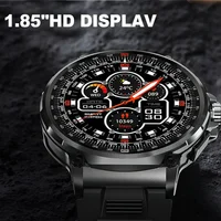 V69 Bluetooth Call Smart Watch 1.85 Inch Large Screen Men Sports Fitness Tracker Heart Rate Health Monitor 710mAh Smartwatch 2