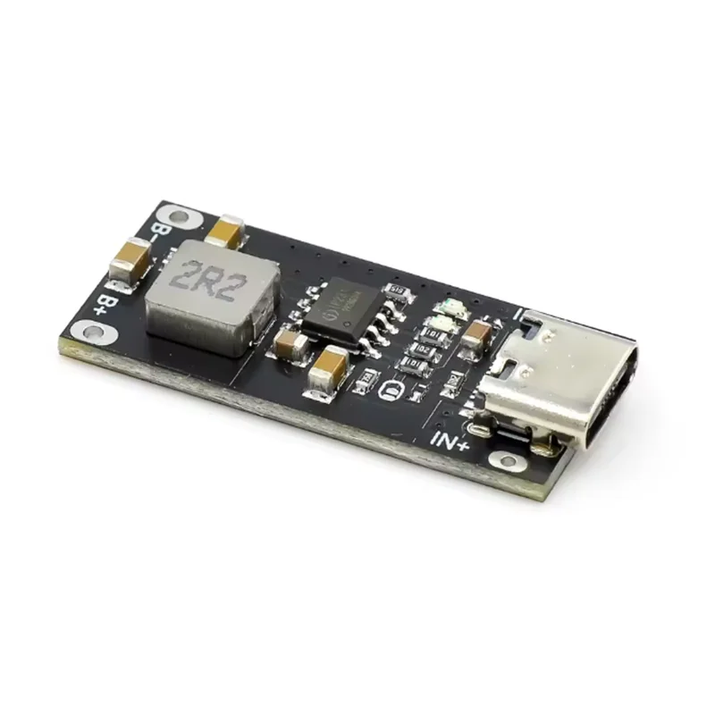 유형 C USB 입력 고전류 3A 폴리머 삼원계 리튬 배터리 빠른 고속 충전 보드 IP2312 CC/CV 모드 5V 4.2V